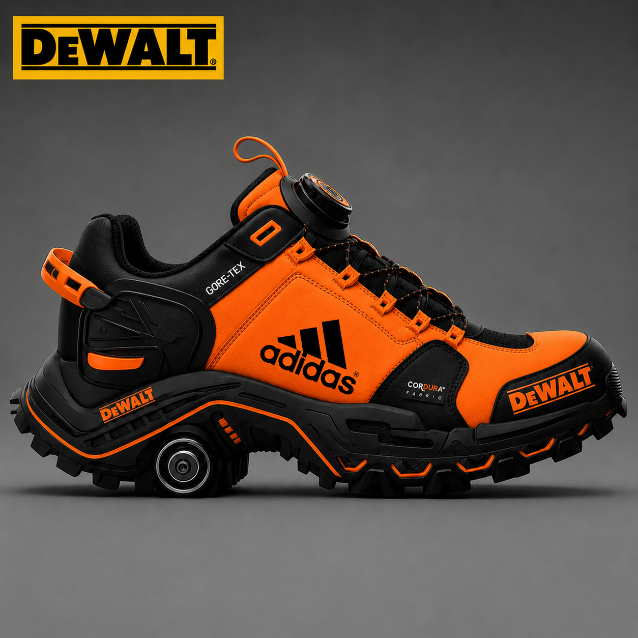 2026 Adidas® et DEWALT® : nouvelles chaussures de randonnée pour homme, imperméables et respirantes