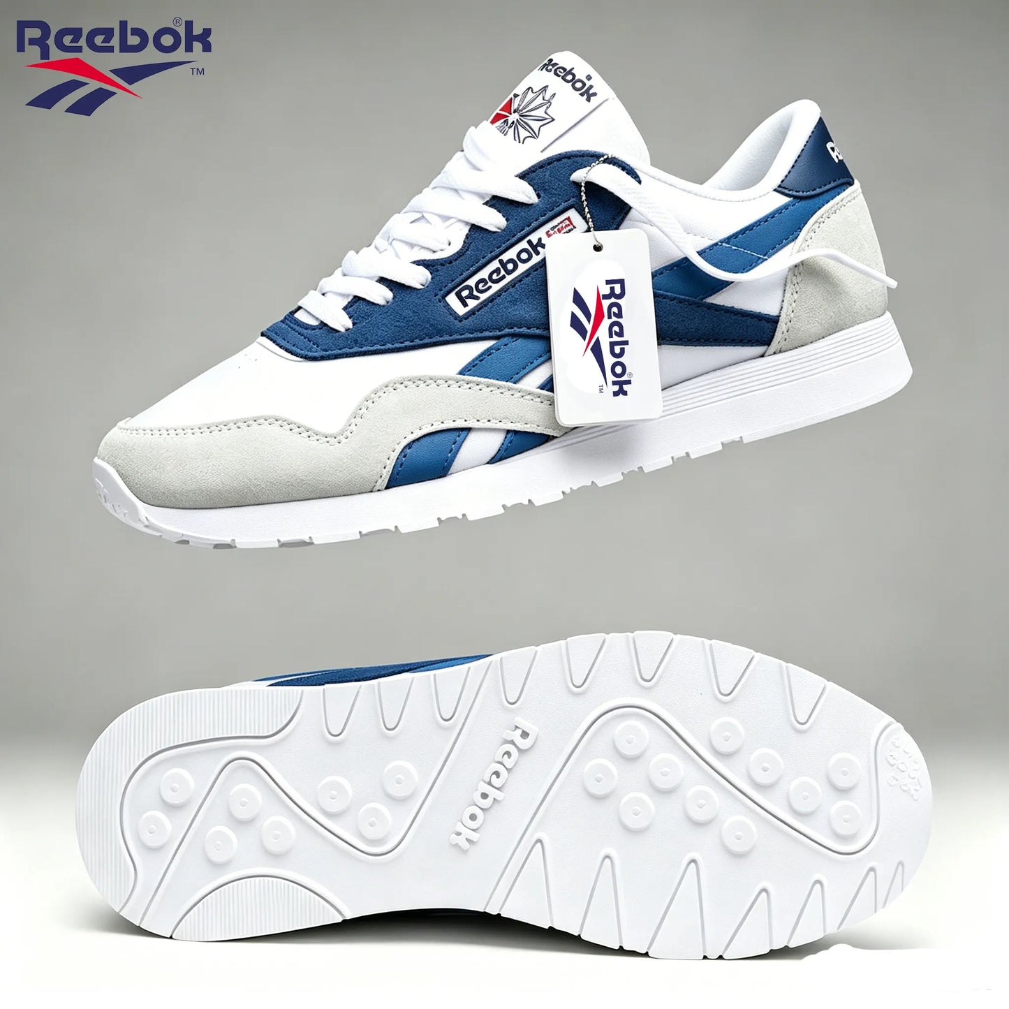 Collection 2026 de nouvelles baskets et chaussures de plein air Reebok pour homme, motif camouflage