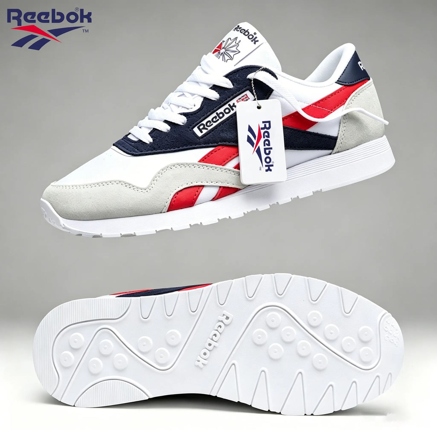 Collection 2026 de nouvelles baskets et chaussures de plein air Reebok pour homme, motif camouflage