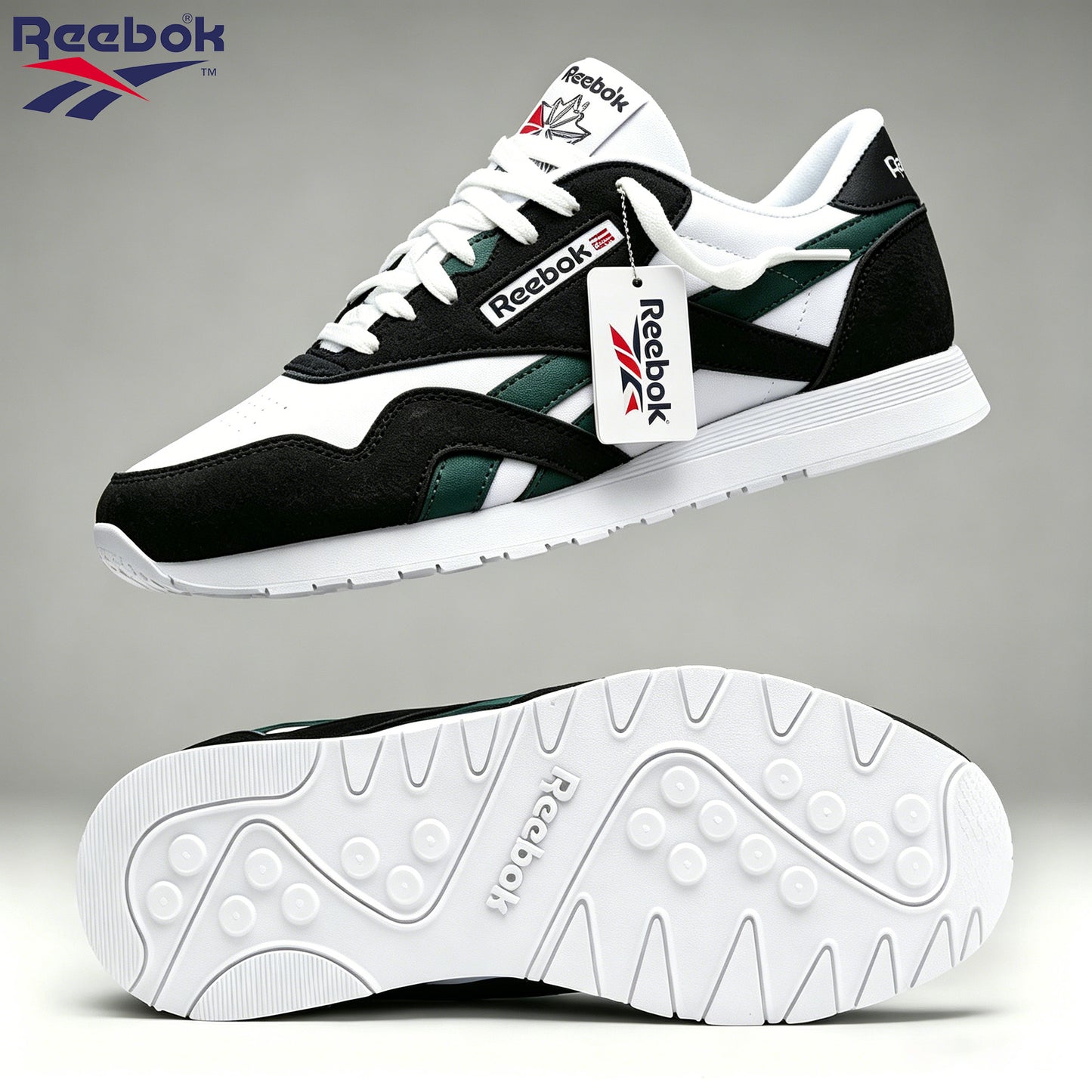 Collection 2026 de nouvelles baskets et chaussures de plein air Reebok pour homme, motif camouflage
