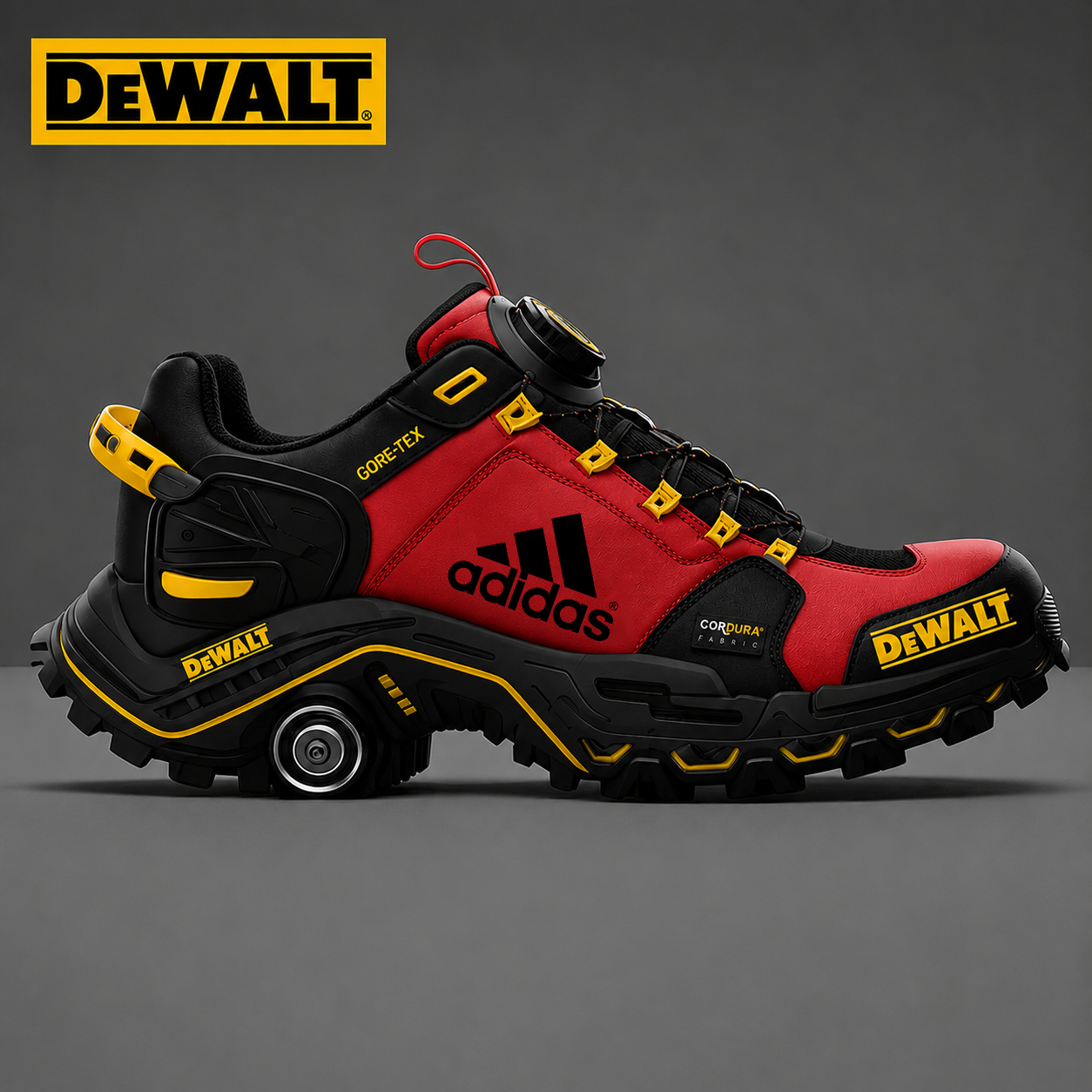 2026 Adidas® et DEWALT® : nouvelles chaussures de randonnée pour homme, imperméables et respirantes