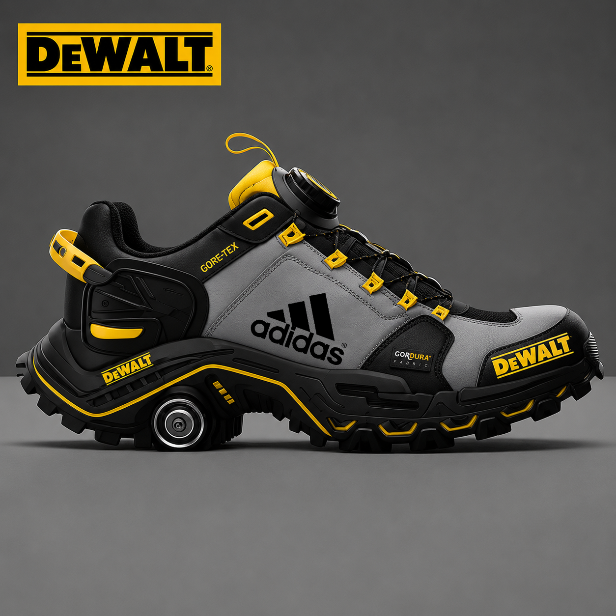 2026 Adidas® et DEWALT® : nouvelles chaussures de randonnée pour homme, imperméables et respirantes