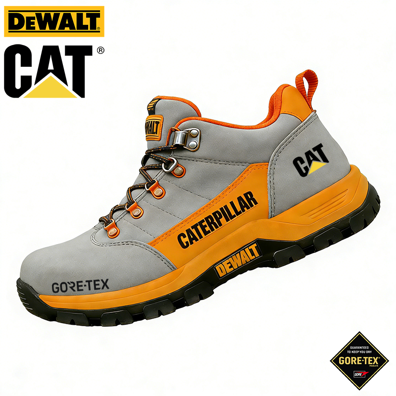 Chaussures de travail et de randonnée imperméables et respirantes pour hommes des marques DEWALT et CAT®