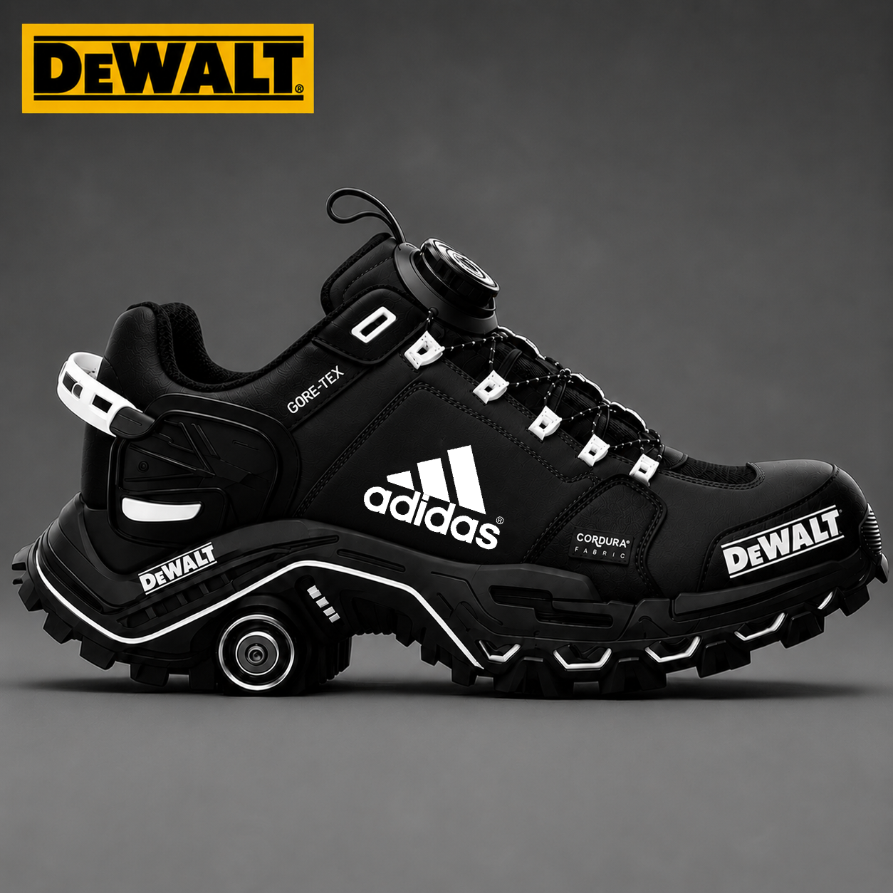 2026 Adidas® et DEWALT® : nouvelles chaussures de randonnée pour homme, imperméables et respirantes
