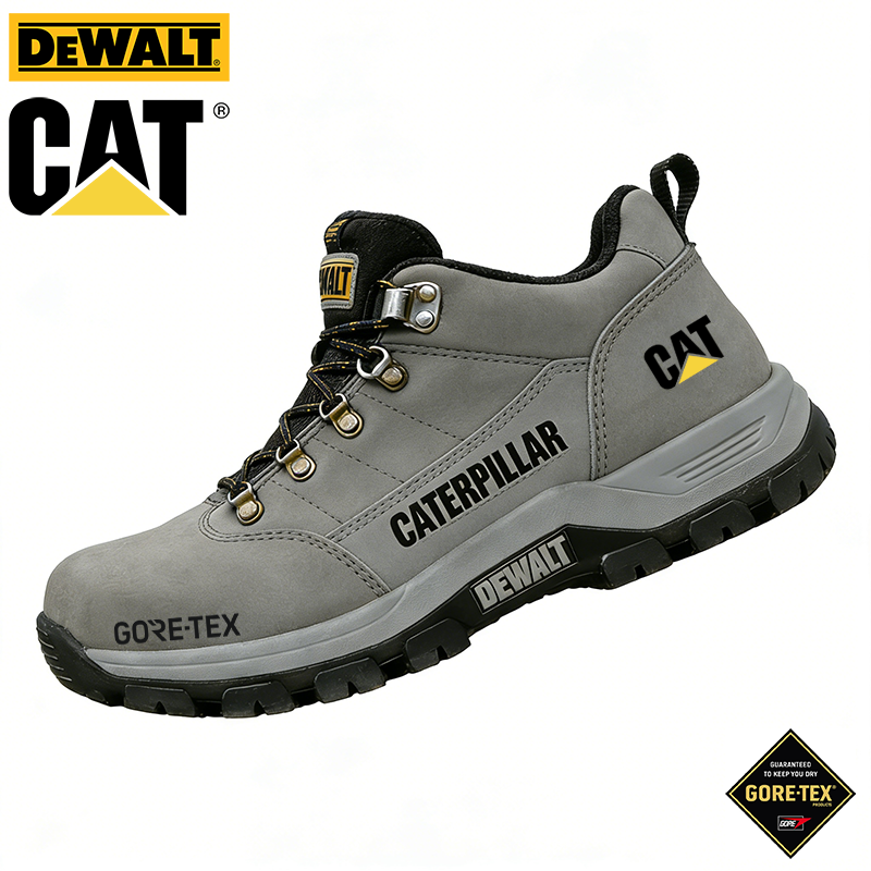 Chaussures de travail et de randonnée imperméables et respirantes pour hommes des marques DEWALT et CAT®