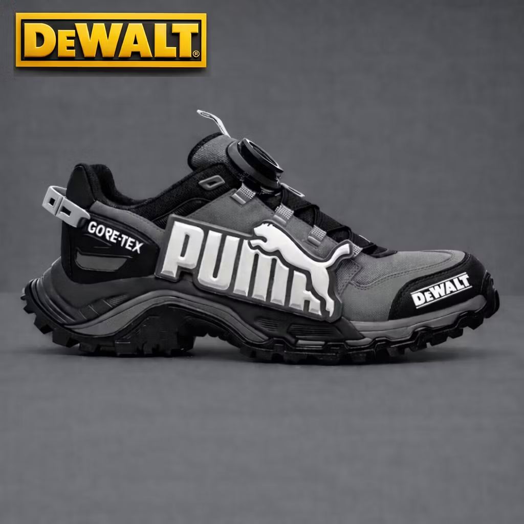 Die wasserdichten und atmungsaktiven Arbeits- und Wanderstiefel für Herren von PUMA® und DEWALT eignen sich ideal für die Arbeit und Outdoor-Aktivitäten.