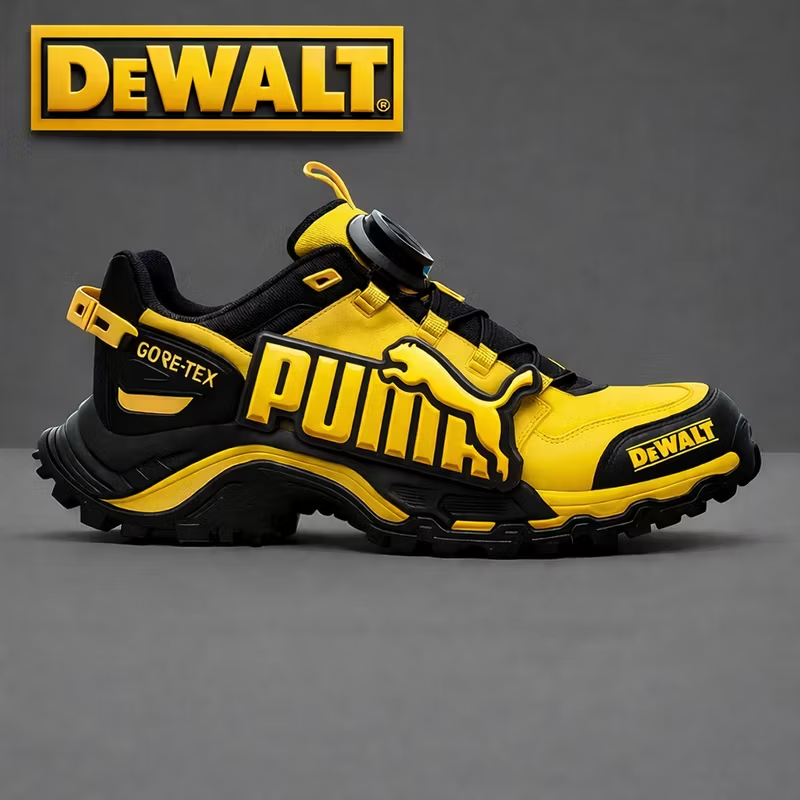Die wasserdichten und atmungsaktiven Arbeits- und Wanderstiefel für Herren von PUMA® und DEWALT eignen sich ideal für die Arbeit und Outdoor-Aktivitäten.