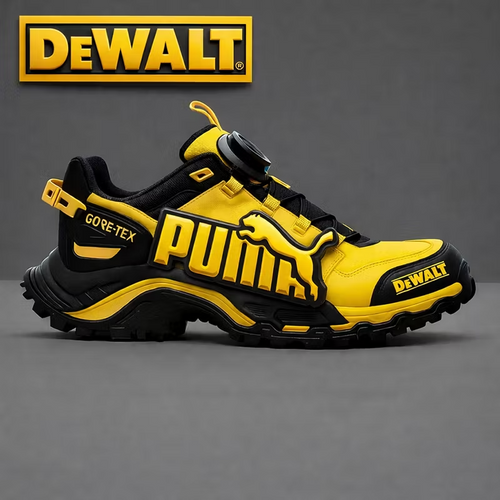 Die wasserdichten und atmungsaktiven Arbeits- und Wanderstiefel für Herren von PUMA® und DEWALT eignen sich ideal für die Arbeit und Outdoor-Aktivitäten.